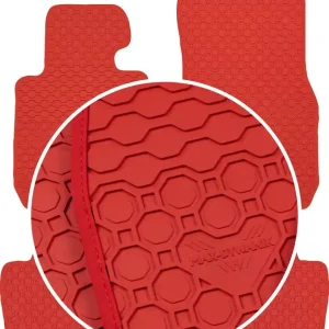 Nowość BMW 3 F30 F31 2012-2018 Dywaniki CZERWONE