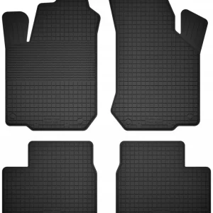DYWANIKI SAMOCHODOWE GUMOWE CZARNE - Korytkowe rant 2CM KOMPLET Najlepsza cena