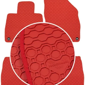 Civic VIII HB 5D 2006-2012 Dywaniki CZERWONE Bezpieczna płatność