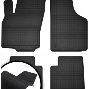 DYWANIKI SAMOCHODOWE GUMOWE CZARNE - Korytkowe ZESTAW rant 2CM + TUNEL Ostatnia szansa