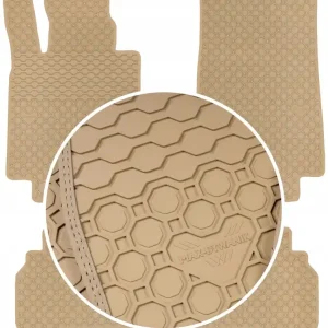 Rabat Mercedes C-Klasa W205 2013- Dywaniki BEŻOWE