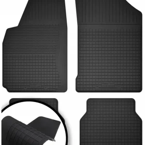 DYWANIKI SAMOCHODOWE GUMOWE CZARNE - Korytkowe ZESTAW rant 2CM + TUNEL Zamów teraz