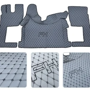 Wyprzedaż Dywaniki samochodowe kompatybilne z Volvo FH, 2013+, haft, logo