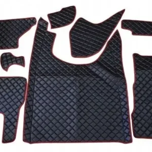 DYWANIK DAF XG/XG + 2021- PIKOWANY FOTEL PASAZERA NIEAMORTYZOWANY CZARNY Nowość