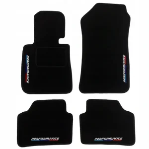 DYWANIKI SAMOCHODOWE WELUROWE BMW 1 E87 (2004-2013) + 4x HAFT PERFORMANCE Najlepsza cena