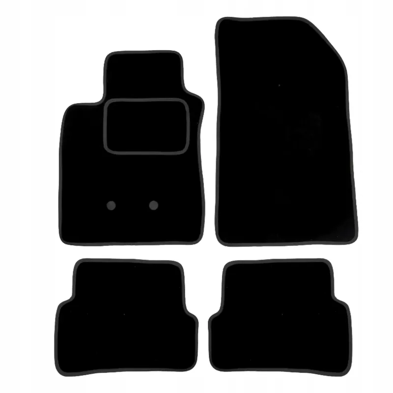 dywaniki welurowe Renault Clio 3 MATY DO AUTA Renault Clio 3 WYCIERACZKI B Oryginalny