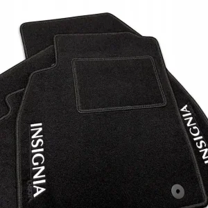 DYWANIKI WYCIERACZKI CZARNE OPEL INSIGNIA B (2017-...) + 2x HAFT INSIGNIA Ekspresowa dostawa