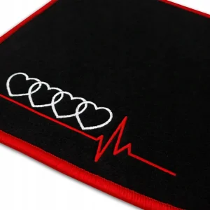 Kup teraz DYWANIKI WELUROWE AUDI A3 8P (2003-2013) + 4x HAFT