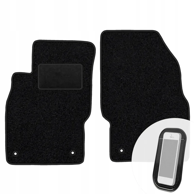 Welurowe dywaniki przód lamówka do Opel Corsa D Rabat