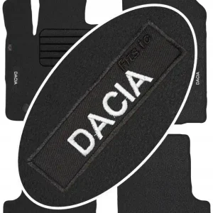 Dacia Duster II 2018- Welurowe z NAPISEM Premium