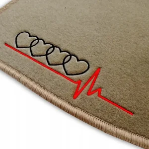 DYWANIKI WELUROWE DO AUDI WSZYSTKIE MODELE 4x HAFT Rabat