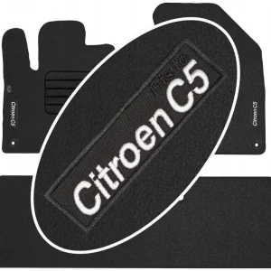 Citroen C5 II 2008-2017 Welurowe z NAPISEM Wyprzedaż