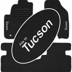 Hyundai Tucson I 2004-2010 Welurowe z NAPISEM Wyprzedaż