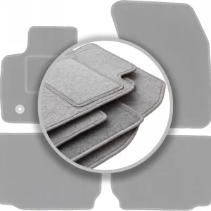 dywaniki welurowe OSLO szare do: Ford Mondeo MK5 sedan, kombi 2015- Ekspresowa dostawa