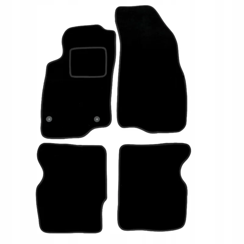 Autentyczny dywaniki welurowe Fiat Punto Evo MATY DO AUTA Fiat Punto Evo WYCIERACZKI B