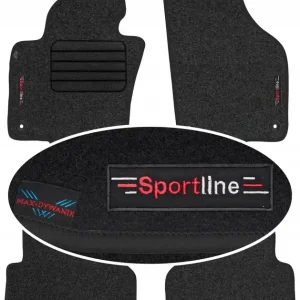 VW Tiguan I 2007-2015 Wycieraczki welurowe Oryginalny