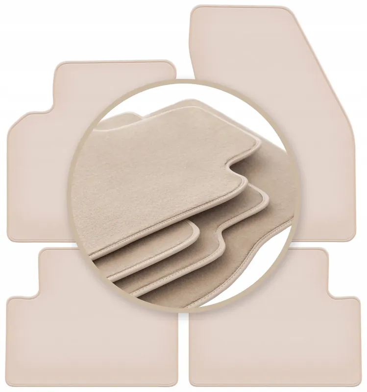 Premium dywaniki welurowe 10mm PREMIUM do: Volvo S40 II sedan 2004-2012