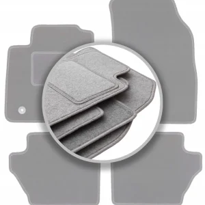 dywaniki welurowe OSLO szare do: Ford Fiesta MK7 hatchback 2011-2017 Wyprzedaż