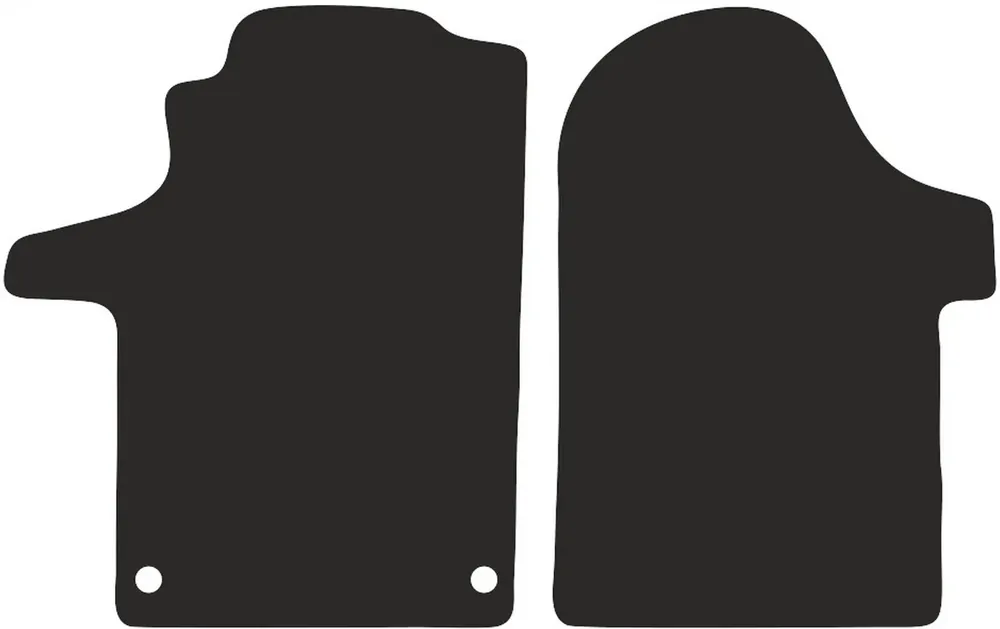 Popularny Dywaniki welurowe BASIC przód do: Mercedes Vito W447 dostawczy (2014-)