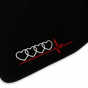 Rabat DYWANIKI WELUROWE AUDI 80 B4 STOPERY + 4x HAFT