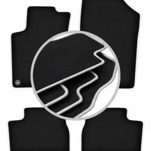 Tani dywaniki samochodowe silver do: Peugeot 207 SW, kombi, hatchback 2006-2012