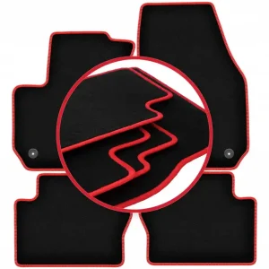 Rabat Dywaniki welurowe samochodowe LUX do Opel Zafira B minivan (2005-2014)