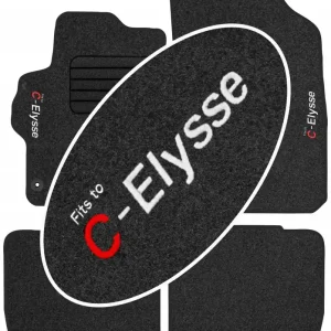Citroen C-Elysee 2012- Dywaniki z HAFTEM Zwrot pieniędzy