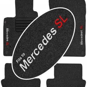 Mercedes SL 2005-2011 Dywaniki z HAFTEM Tani