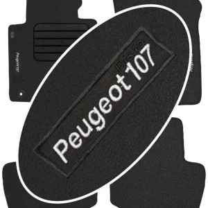 Oryginalny Peugeot 107 FL 2009-2014 Welurowe do auta