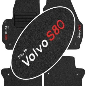 Rabat Volvo S80 II 2006-2016 Dywaniki z HAFTEM