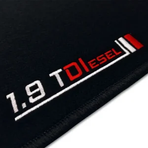 DYWANIKI WELUROWE AUDI 80 B4 STOPERY + HAFT 1.9 Szybka dostawa