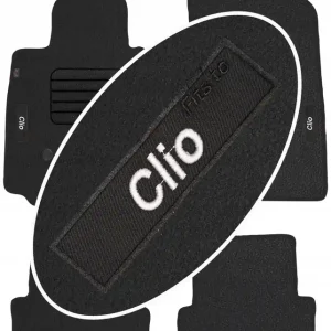 Wysoka jakość Renault Clio III 2005-2012 Welurowe z NAPISEM