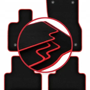 Dywaniki welurowe samochodowe LUX do Alfa Romeo Stelvio Q4 (4WD) 4x4 SUV (2 Najlepsza cena