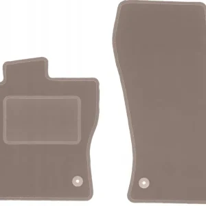 Dywaniki welurowe przednie, beżowe do: Volkswagen Passat B8 sedan, kombi, v Nowość