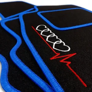 DYWANIKI WELUROWE AUDI A4 B7 (2004 - 2007) + HAFT Wyprzedaż