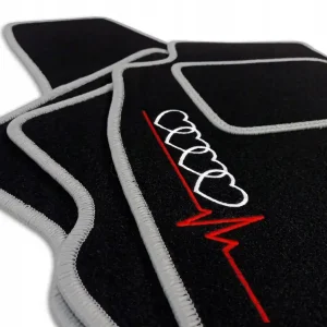 DYWANIKI WELUROWE AUDI A4 B7 (2004 - 2007) + HAFT Wyprzedaż