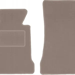 Popularny Dywaniki welurowe przednie, beżowe do: BMW 5 E39 sedan, kombi, touring (199