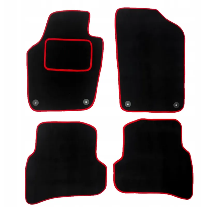 dywaniki welurowe Skoda Fabia 3 MATY DO AUTA Skoda Fabia 3 WYCIERACZKI R Bezpieczna płatność