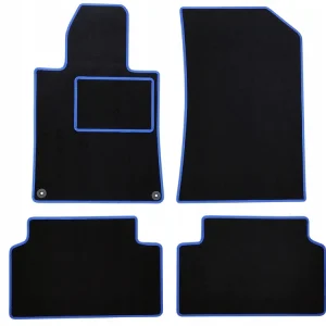 Tani CZARNE DYWANIKI RENAULT ESPACE VI HYBRID - 5 MIEJSC (2023-...) NIEBIESKI