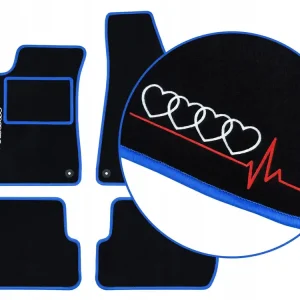 DYWANIKI SAMOCHODOWE AUDI A1 I (2010-2018) 2 HAFTY, NIEBIESKIE Zamów teraz