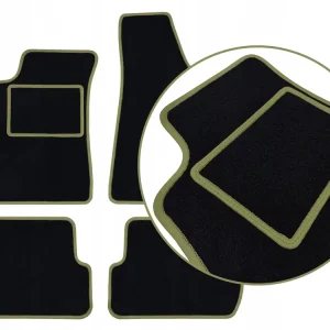 Wyprzedaż CZARNE DYWANIKI AUDI A8 D2 (1994-2002) JASNOZIELONA PRZĘDZA | ST