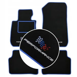 DYWANIKI SAMOCHODOWE BMW 3 E36 (1990-1999) + FLAGA PERFORMANCE Premium