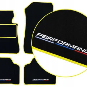 DYWANIKI WELUROWE BMW X7 G07 - 7 MIEJSC (2018-...) - ŻÓŁTE + 4x HAFT Oferta