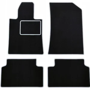 Darmowa dostawa CZARNE DYWANIKI CITROEN XSARA PICASSO (1999-2012) SZARA LAMÓWKA | ST