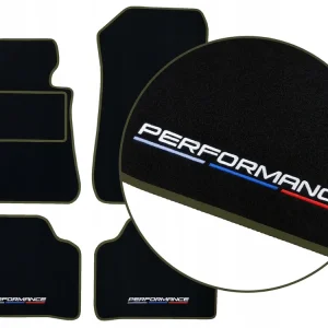 Zwrot pieniędzy DYWANIKI WELUROWE BMW iX2 U10 (2023-...) - OLIWKOWE + 4x HAFT