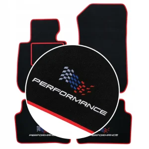 Oferta DYWANIKI WYCIERACZKI BMW 2 F46 (2014-2021) + HAFT PERFORMANCE 4x