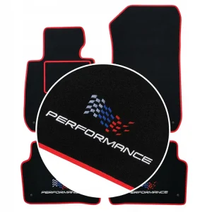 Oryginalny DYWANIKI WYCIERACZKI BMW 5 E34 (1988-1996) + HAFT PERFORMANCE 4x