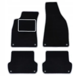 Oferta limitowana CZARNE DYWANIKI AUDI A3 8P (2003-2013) JASNOSZARA PRZĘDZA | ST