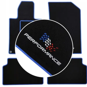 DYWANIKI WYCIERACZKI DO PEUGEOT 108 (2014-2022) HAFTOWANE Szybka dostawa