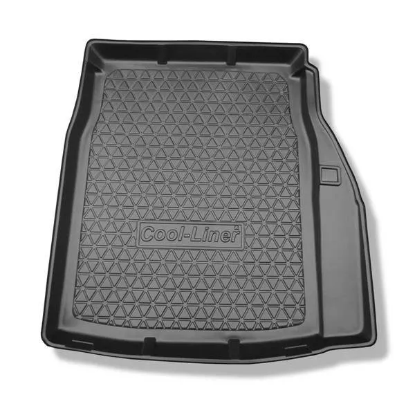 Premium Mata do bagażnika do BMW Seria 5 E60 Limuzyna (07.2003-02.2010) - antypoślizgowa - samochodowy dywanik bagażnika - Aristar - Cool liner - bez lewej wnęki